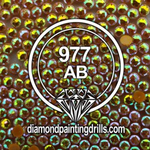 DMC 977 Round AB Diamond Painting Drills