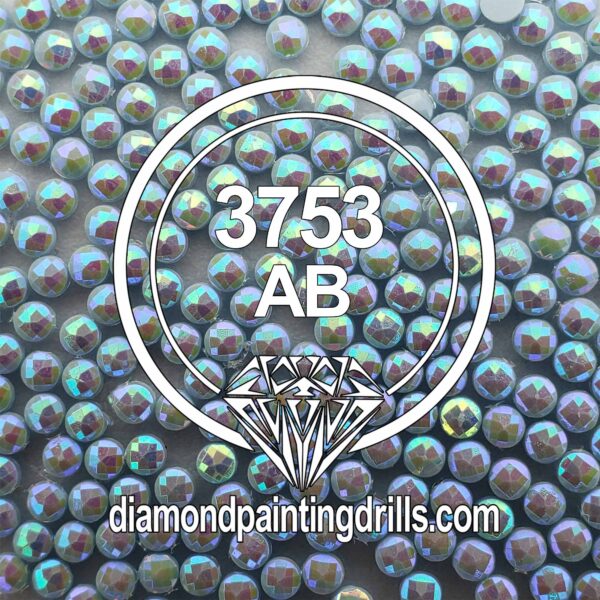 DMC 3753 Round AB Diamond Painting Drills