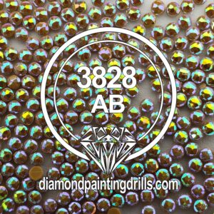 DMC 3828 Round AB Drill for Diamond Painting