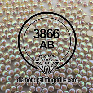 DMC 3864 Mocha Beige Light Round AB Drills