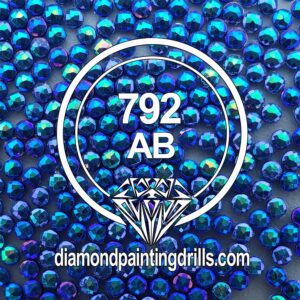 DMC 792 Round AB Diamond Painting Drills
