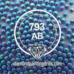 DMC 793 Round AB Diamond Painting Drills