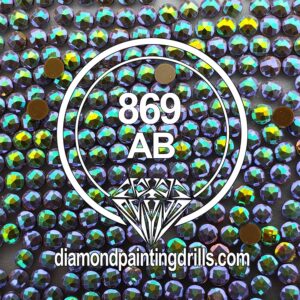 DMC 869 Round AB Diamond Painting Drills