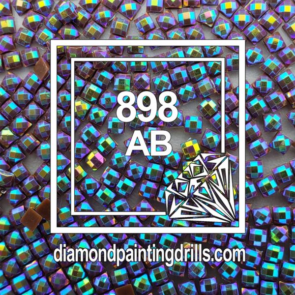 DMC 898 Square AB Drill for Diamond Painting