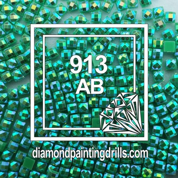 DMC 913 Square AB Drill for Diamond Painting