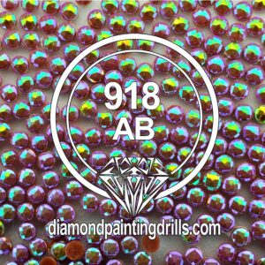 DMC 918 Round AB Diamond Painting Drills