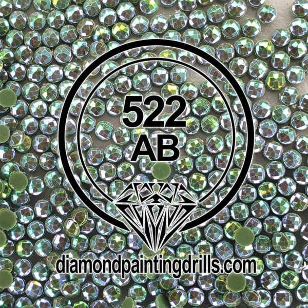 DMC 522 Round AB Diamond Painting Drills
