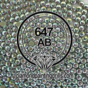 DMC 647 Round AB Diamond Painting Drills
