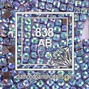 DMC 838 Square AB Diamond Painting Drills