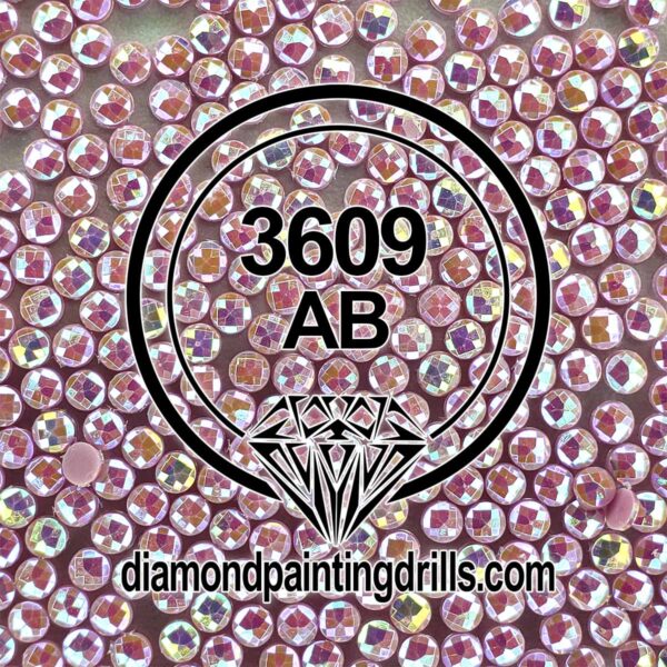 DMC 3609 Round AB Diamond Painting Drills
