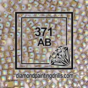 DMC 371 Square AB Diamond Painting Drills