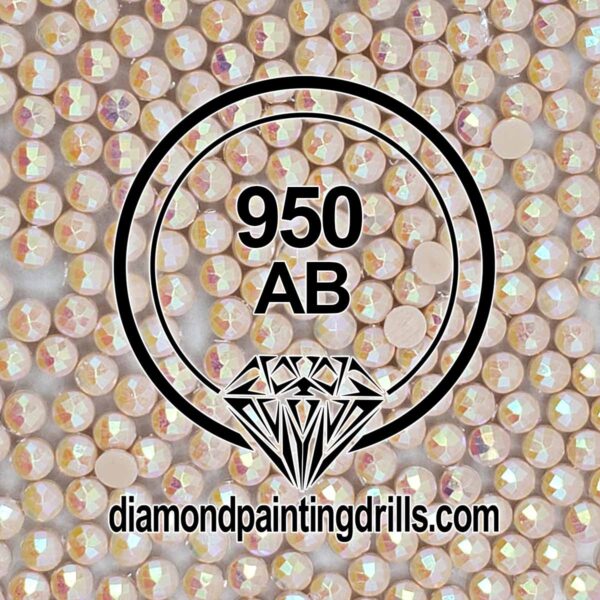 DMC 950 Round AB Diamond Painting Drills
