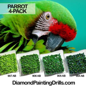 March Parrot 4 Pack of AB Drills