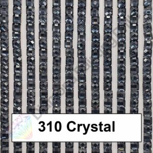Square Crystal Diamond Painting Drills Black 310
