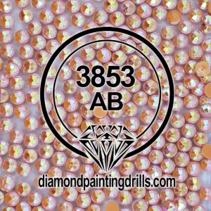 DMC 3853 Round AB Diamond Painting Drills