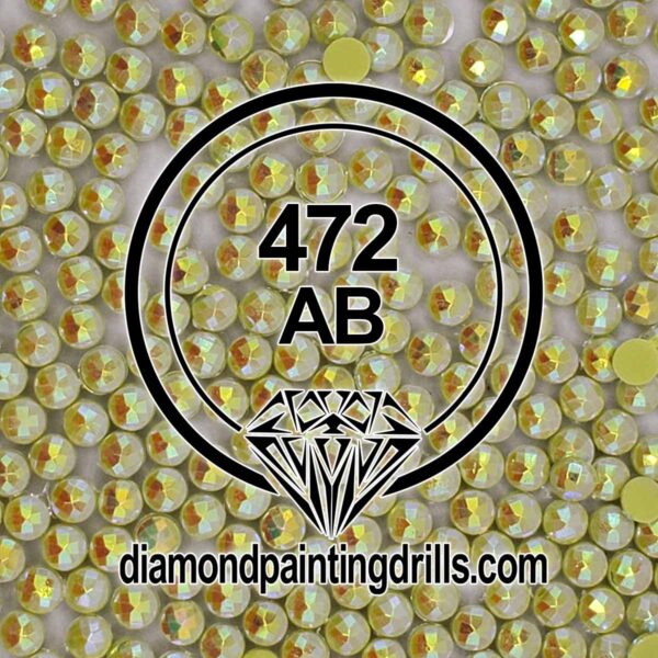 DMC 472 Round AB Diamond Painting Drills