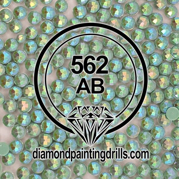 DMC 562 Round AB Diamond Painting Drills