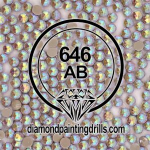DMC 646 Round AB Diamond Painting Drills