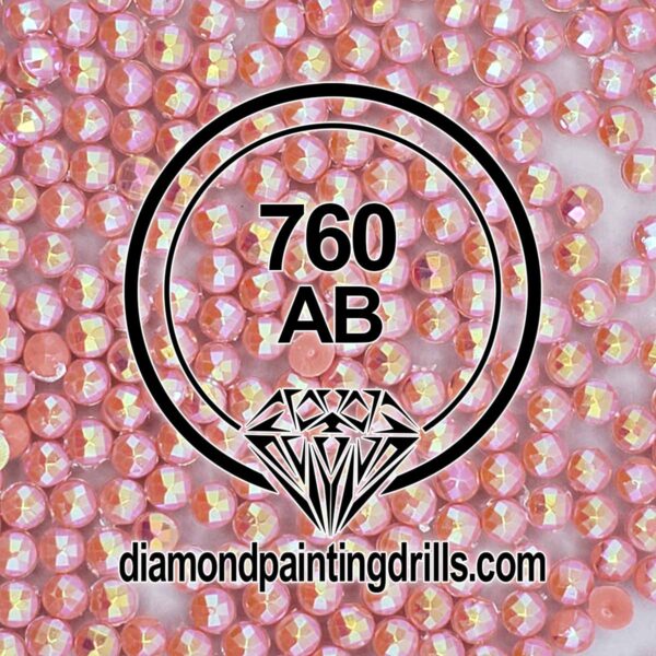 DMC 760 Round AB Diamond Painting Drills