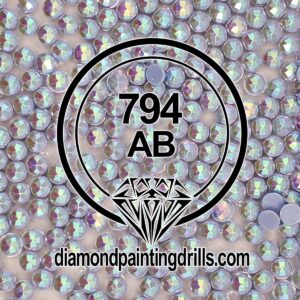 DMC 794 Round AB Diamond Painting Drills