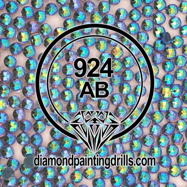 DMC 924 Round AB Diamond Painting Drills