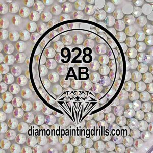 DMC 928 Round AB Diamond Painting Drills