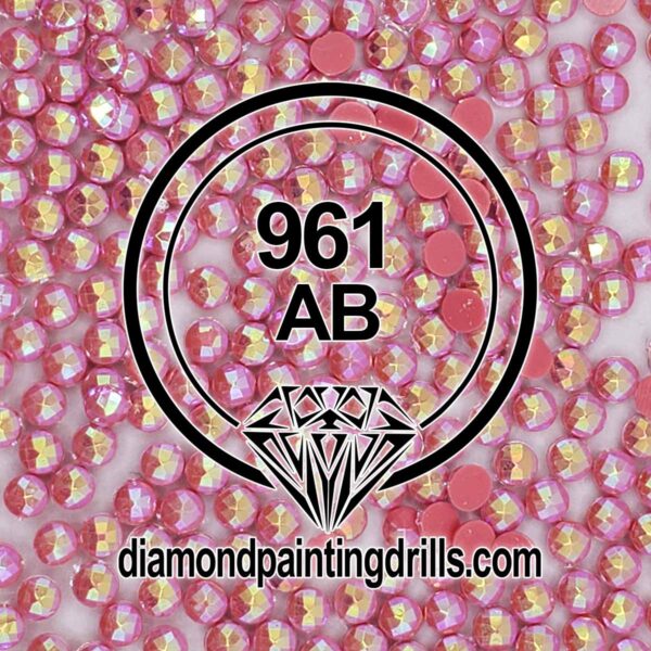 DMC 961 Round AB Diamond Painting Drills