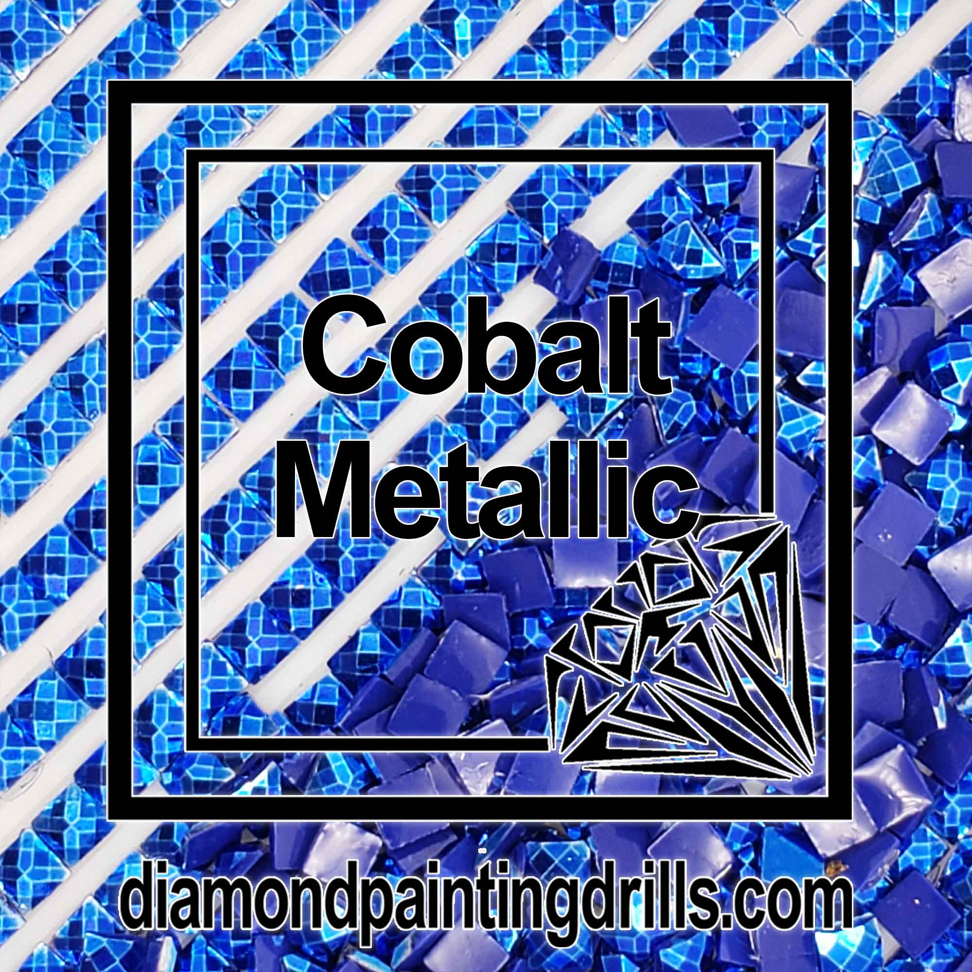 Cobalt Metallic Drills - Square - Diamond Painting Drills