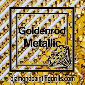 Diamond Painting Drills Metallic Goldenrod Drills