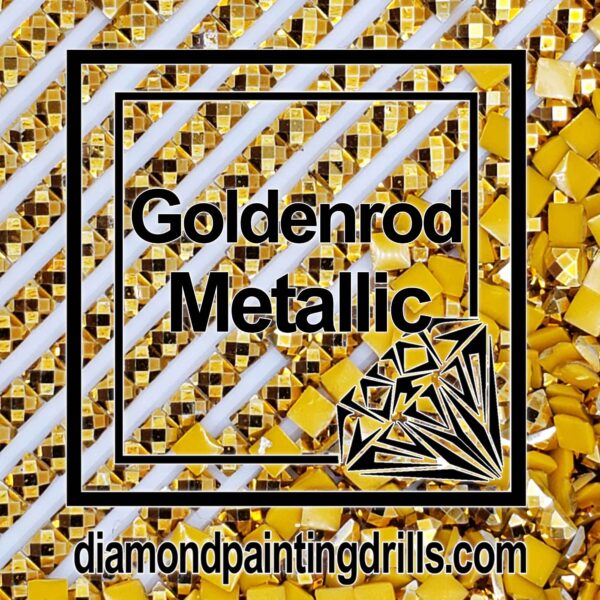 Diamond Painting Drills Metallic Goldenrod Drills