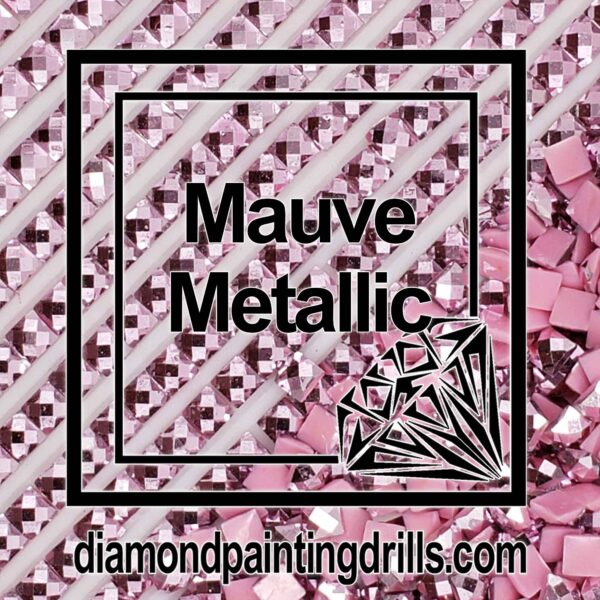 Diamond Painting Drills Metallic Mauve Drills