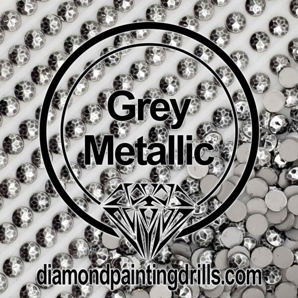 Diamond Painting Drills Metallic Grey Drills