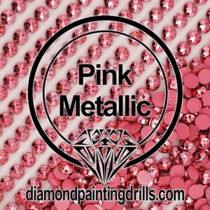 Diamond Painting Drills Metallic Pink Drills