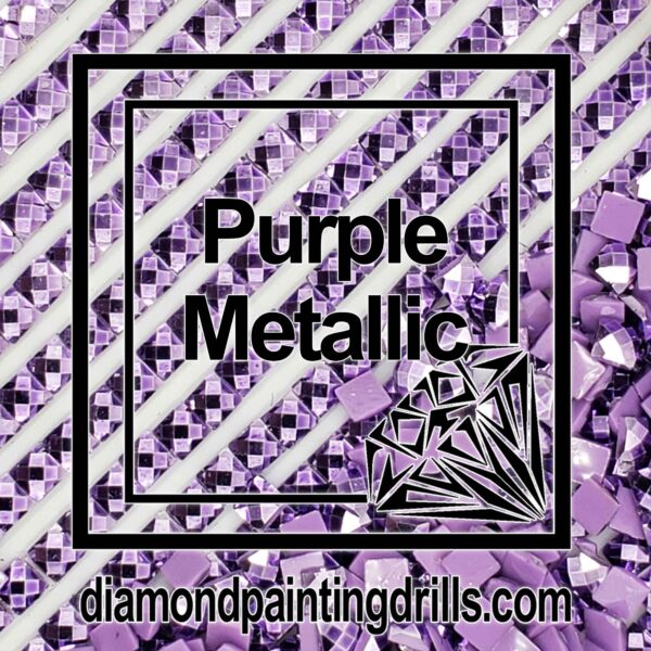 Diamond Painting Drills Metallic PurpleDrills
