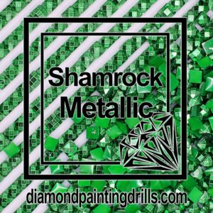 Diamond Painting Drills Metallic Shamrock Drills