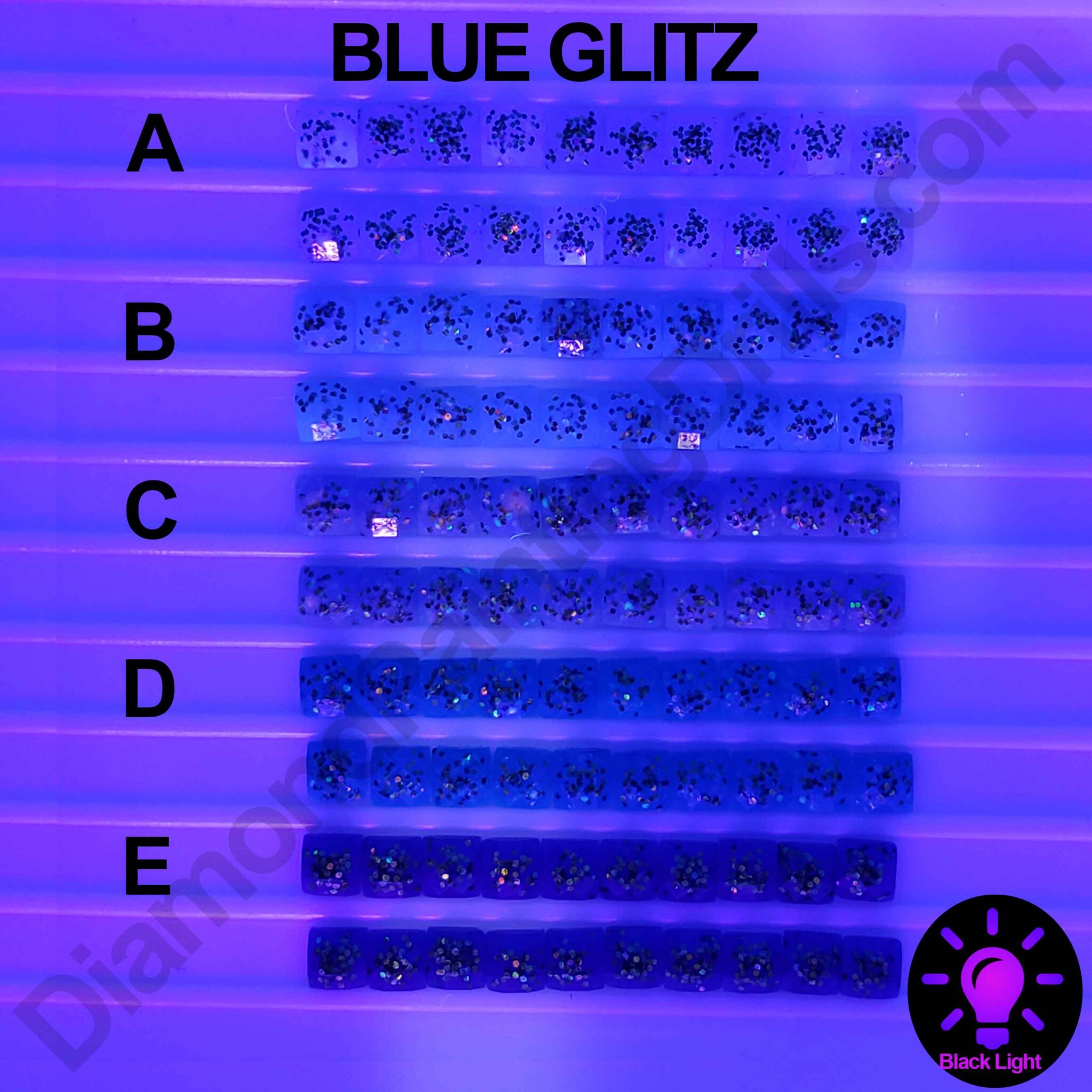 Set of 30 Glitz Drills Diamond Painting Drills