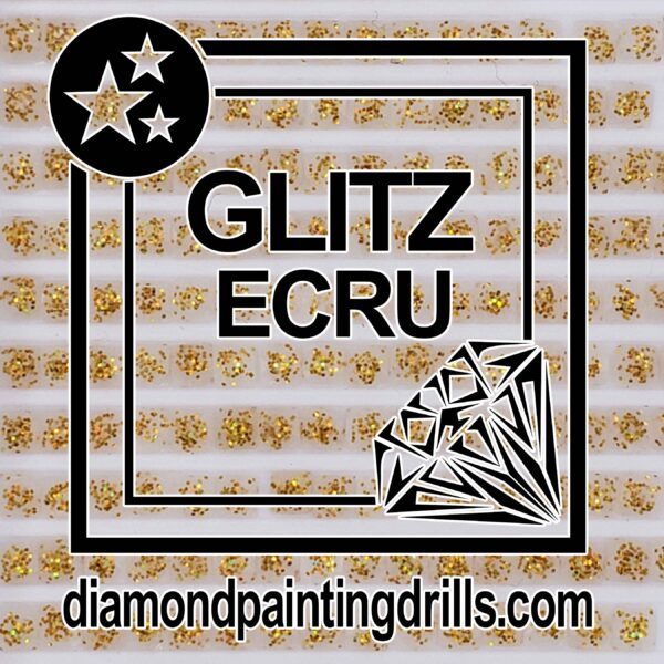 Ecru Glitz Diamond Painting Drills
