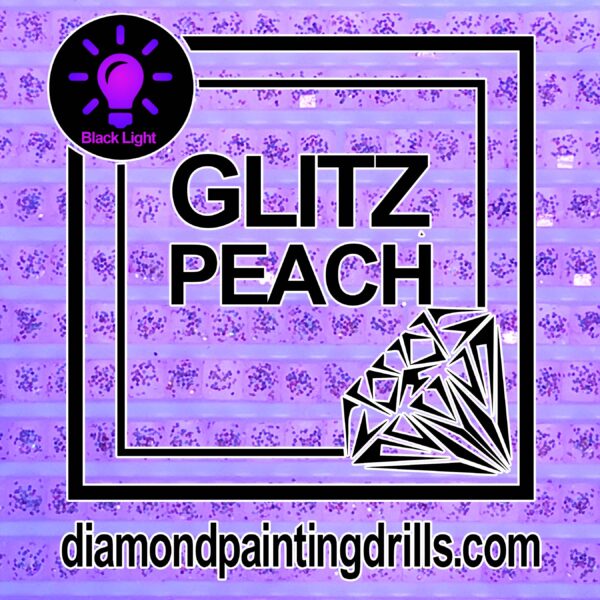 Peach Glitz Diamond Painting Drills