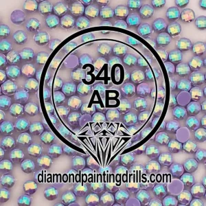 DMC 340 Round AB Drill for Diamond Painting