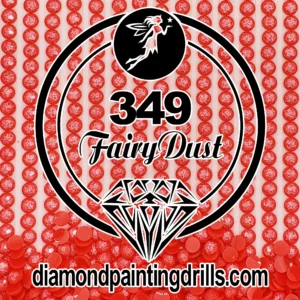 DMC 349 Round Fairy Dust Drill for Diamond Painting