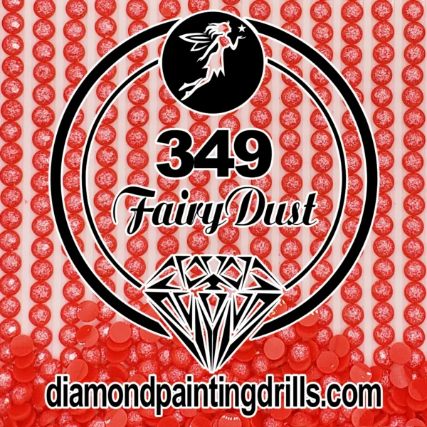 DMC 349 Round Fairy Dust Drill for Diamond Painting