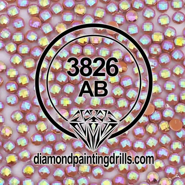 DMC 3826 Round AB Drill for Diamond Painting