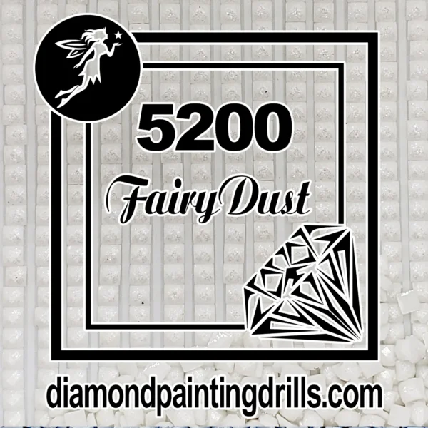 DMC 5200 Square Fairy Dust Drill for Diamond Painting