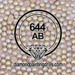 DMC 644 Round AB Drill for Diamond Painting