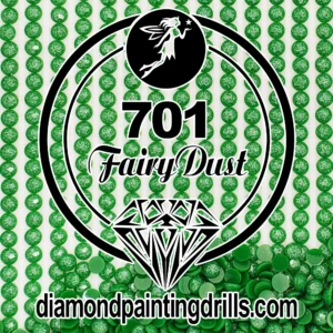 DMC 701 Round Fairy Dust Drill for Diamond Painting