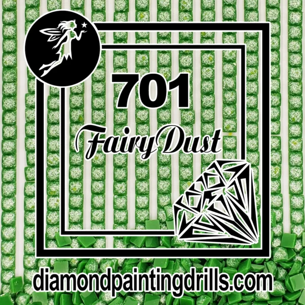 DMC 701 Square Fairy Dust Drill for Diamond Painting