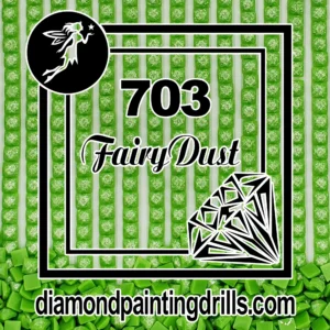 DMC 703 Square Fairy Dust Drill for Diamond Painting