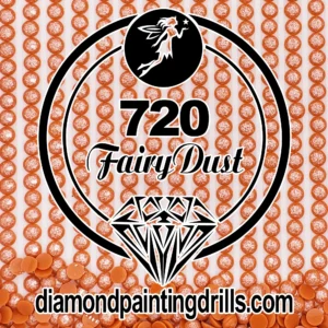 DMC 720 Round Fairy Dust Drill for Diamond Painting