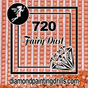 DMC 720 Square Fairy Dust Drill for Diamond Painting