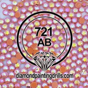 DMC 721 Round AB Drill for Diamond Painting